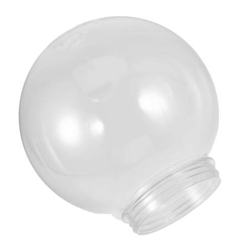 TOYZFRIENDY Transparenter Runder Lampenschirm Wetterfest Langlebig Ersatz für Gartenlaternen Außen Stilvoll Eleganter Lampenüberzug von TOYZFRIENDY