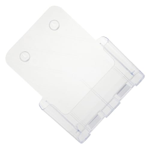 TOYZFRIENDY Transparenter Wandhalter Akten Organizer aus Acryl Einlagiger Dokumentenhalter Dateien Platzsparender Prospekt Magazinständer Klarer Büro Organizer für Wandmontage von TOYZFRIENDY