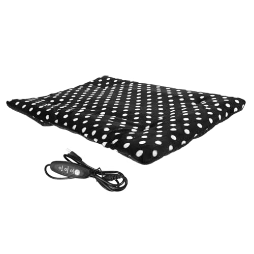 TOYZFRIENDY USB Beheiztes Haustier Wärmekissen mit Temperaturregelung Selbstwärmendes Heizpad für Hunde Katzen und Kleintiere Weiche Hautfreundliche Matte für Kalte Jahreszeiten von TOYZFRIENDY
