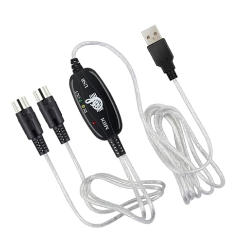 TOYZFRIENDY USB Midi Kabel Midi zu USB Adapter Musik Editing Kabel für Keyboard Verbindung PC Kompatibel Windows Xp bis Stabile Datenübertragung TOYZFRIENDY USB Midi Kabel Midi zu USB Adapter Musik Editing Kabel für Keyboard Verbindung PC Kompatibel Windows Xp bis Stabile Datenübertragung von TOYZFRIENDY
