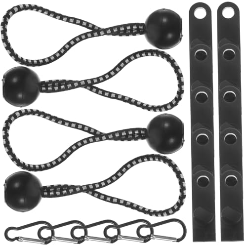 TOYZFRIENDY Verstellbare Nylon Zeltklemmen mit Spanngurten und Stoppern Winddichte Planenclips für Camping Markisen Zelte und Sonnenschutz im Outdoor Einsatz von TOYZFRIENDY