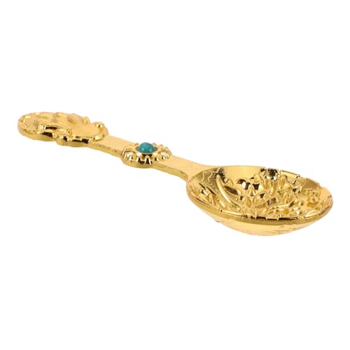 TOYZFRIENDY Vintage Tibetischer Löffel aus Robustem Legierungs Material Multifunktional für Outdoor Camping Dessert Espresso und Eistee Ergonomisch Geformt Langlebig und Einfach zu Reinigen TOYZFRIENDY Vintage Tibetischer Löffel aus Robustem Legierungs Material Multifunktional für Outdoor Camping Dessert Espresso und Eistee Ergonomisch Geformt Langlebig und Einfach zu Reinigen von TOYZFRIENDY