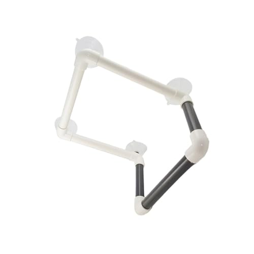 TOYZFRIENDY Vogelständer mit Saugnapf PVC Rohr Badeständer für Wellensittiche Kanarienvögel Tragbares Vogelspielzeug zum Anbringen an Fenster und Duschwand Robust Einfach zu Montieren TOYZFRIENDY Vogelständer mit Saugnapf PVC Rohr Badeständer für Wellensittiche Kanarienvögel Tragbares Vogelspielzeug zum Anbringen an Fenster und Duschwand Robust Einfach zu Montieren von TOYZFRIENDY