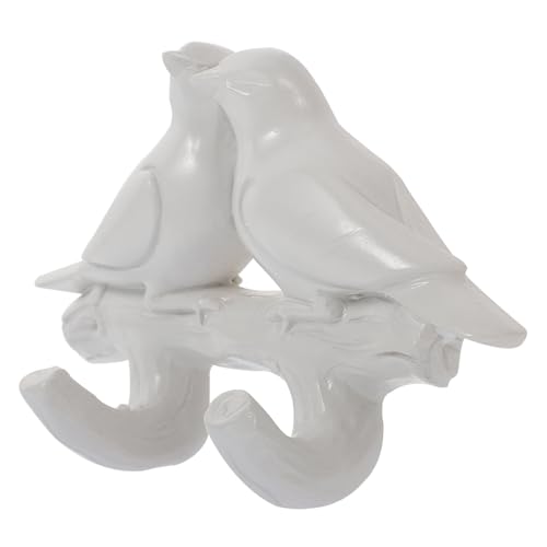 TOYZFRIENDY Wandhaken ohne Bohren aus Resin Weiß Vogelmotiv Selbstklebend Praktischer Tür und Handtuchhaken für Schlafzimmer und Bad Dekorativer Aufhängepunkt TOYZFRIENDY Wandhaken ohne Bohren aus Resin Weiß Vogelmotiv Selbstklebend Praktischer Tür und Handtuchhaken für Schlafzimmer und Bad Dekorativer Aufhängepunkt von TOYZFRIENDY