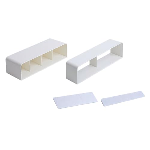 TOYZFRIENDY Wandmontierter Regenschirmhalter aus Dickem Abs Platzsparender Schirmständer für Regenschirme und Gehstöcke Selbstklebender Organizer für Zuhause Büro Flur Feuchtigkeitsabweisend von TOYZFRIENDY