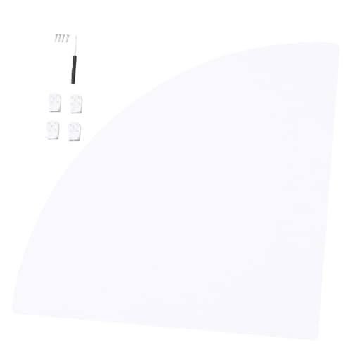 TOYZFRIENDY Wandregal Dreieckig Weiß Fanform Eck Wandregal Wandmontage Platzsparend Für Küche Schlafzimmer Bad Büro Multifunktionaler Aufbewahrungshalter Für Bücher Pflanzen Schlüssel Gläser TOYZFRIENDY Wandregal Dreieckig Weiß Fanform Eck Wandregal Wandmontage Platzsparend Für Küche Schlafzimmer Bad Büro Multifunktionaler Aufbewahrungshalter Für Bücher Pflanzen Schlüssel Gläser von TOYZFRIENDY