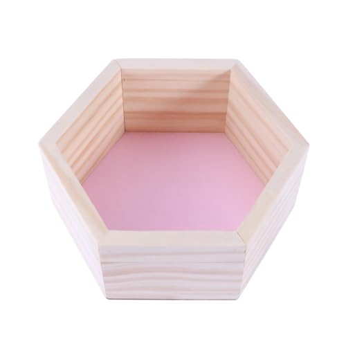 TOYZFRIENDY Wandregal Hexagonal Kinderzimmer Rosa aus Massivem Kiefernholz Robustes Wandmontage Display für Kinderkleidungsladen oder Spielzeugaufbewahrung Dekoratives Holzregal für Kleine TOYZFRIENDY Wandregal Hexagonal Kinderzimmer Rosa aus Massivem Kiefernholz Robustes Wandmontage Display für Kinderkleidungsladen oder Spielzeugaufbewahrung Dekoratives Holzregal für Kleine von TOYZFRIENDY