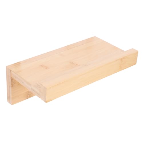 TOYZFRIENDY Wandregal mit Haken Multifunktionales Haushalts Wandboard Schwebendes Regalbrett zur Schlüsselaufbewahrung Platzsparend für Küche Bad Schlafzimmer Stabiles Wandboard TOYZFRIENDY Wandregal mit Haken Multifunktionales Haushalts Wandboard Schwebendes Regalbrett zur Schlüsselaufbewahrung Platzsparend für Küche Bad Schlafzimmer Stabiles Wandboard von TOYZFRIENDY