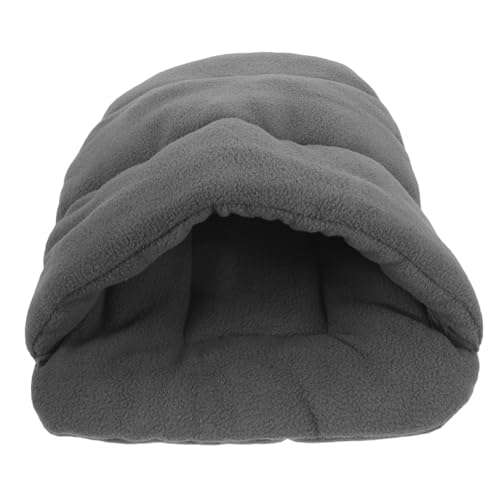 TOYZFRIENDY Warmes Haustierbett Xs Katzenhöhle Kuscheliges Welpenbett Baumwollgepolstert Komfortables Schlafnest für Kleine Hunde Katzen Kaninchen Haustier Schlafsack von TOYZFRIENDY