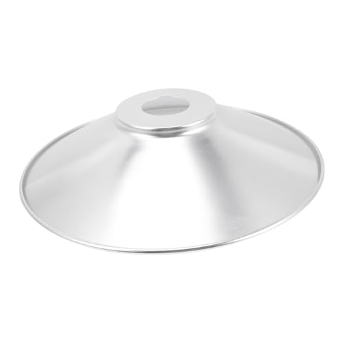 TOYZFRIENDY Wasserdichter Aluminium-lampenschirm Langlebiger Industrieller Lampenabdeckung Stilvoller Pendelleuchten-zubehör für Werkstatt und Außenbereich von TOYZFRIENDY