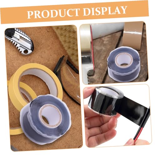 TOYZFRIENDY Wasserdichtes selbstklebendes Dichtungsband hitzebeständiges Isolierband für Kabel Rohre und Auto langlebiges Klebeband zum Abdichten und Reparieren in Feuchträumen von TOYZFRIENDY