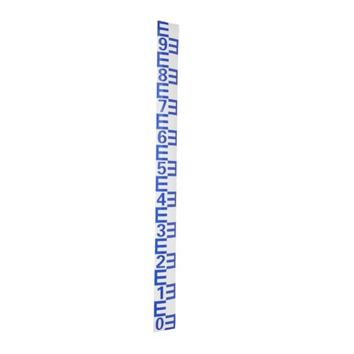 TOYZFRIENDY Wasserstandsanzeiger Selbstklebender Reflektierender Aufkleber Polystyrol Wasserfest für Teiche Pools Tanks Präzise Messungen bei Dunkelheit Sichtbar Langlebig TOYZFRIENDY Wasserstandsanzeiger Selbstklebender Reflektierender Aufkleber Polystyrol Wasserfest für Teiche Pools Tanks Präzise Messungen bei Dunkelheit Sichtbar Langlebig von TOYZFRIENDY