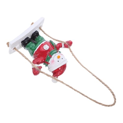 TOYZFRIENDY Weihnachtlicher Baumschmuck Resin Schneemann Deko Handbemalt Langlebig Leichter Aufhänger Mini Schaukel Figur Vielseitig für Weihnachtsbaum Regal und Fenster Festliche TOYZFRIENDY Weihnachtlicher Baumschmuck Resin Schneemann Deko Handbemalt Langlebig Leichter Aufhänger Mini Schaukel Figur Vielseitig für Weihnachtsbaum Regal und Fenster Festliche von TOYZFRIENDY