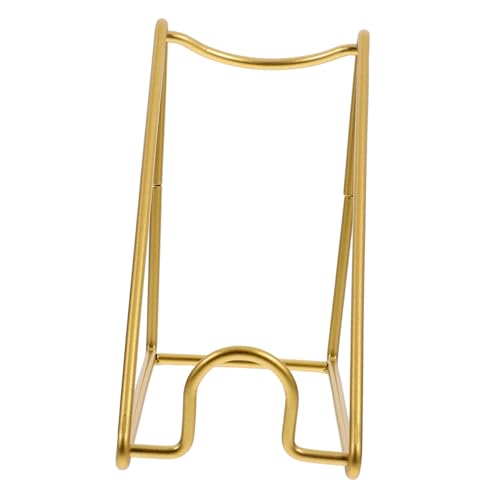 TOYZFRIENDY Weinflaschenhalter aus Robustem Goldfarben Schräg Platzierbar Dekoratives Tisch Weinregal für Einzelne Flasche für Weinpräsentation und Aufbewahrung TOYZFRIENDY Weinflaschenhalter aus Robustem Goldfarben Schräg Platzierbar Dekoratives Tisch Weinregal für Einzelne Flasche für Weinpräsentation und Aufbewahrung von TOYZFRIENDY