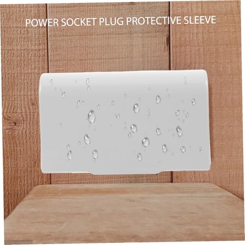 TOYZFRIENDY Wetterfeste Steckdosenabdeckung Selbstklebend Außensteckdose Schutzbox aus Robustem Kunststoff Wetterfeste Abdeckung für Gartensteckdosen und Außenanwendungen TOYZFRIENDY Wetterfeste Steckdosenabdeckung Selbstklebend Außensteckdose Schutzbox aus Robustem Kunststoff Wetterfeste Abdeckung für Gartensteckdosen und Außenanwendungen von TOYZFRIENDY
