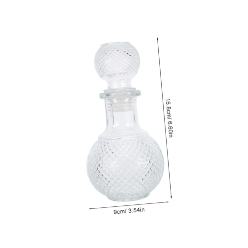 TOYZFRIENDY Whiskey Dekanter aus Hochwertigem Glas mit Präziser Dosierfunktion Stilvollem Design und Klarem Leerem Brandy spender für Home Bar und Professionelle Barkeeper TOYZFRIENDY Whiskey Dekanter aus Hochwertigem Glas mit Präziser Dosierfunktion Stilvollem Design und Klarem Leerem Brandy spender für Home Bar und Professionelle Barkeeper von TOYZFRIENDY