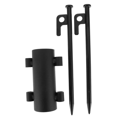 TOYZFRIENDY Windfester Zeltsystem stabilisator aus Robustem Metall mit Doppelter Erdankerbefestigung Inklusive Erdspießen zur Sicheren Fixierung von Tarp Markisenstangen Beim Camping und von TOYZFRIENDY
