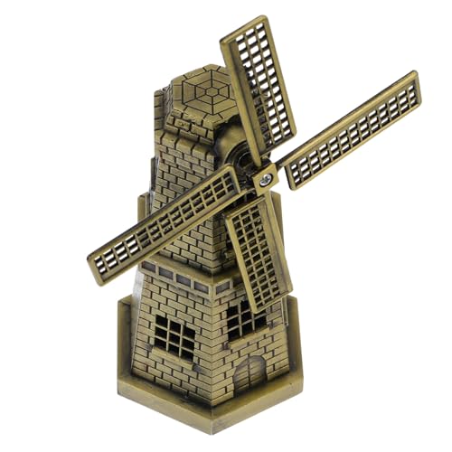 TOYZFRIENDY Windmühlen Handwerk Aus Zinklegierung Mit Drehbarem Design Für Schreibtischdekoration Exquisit Und Retro Für Bücherregal Und Arbeitsplatz TOYZFRIENDY Windmühlen Handwerk Aus Zinklegierung Mit Drehbarem Design Für Schreibtischdekoration Exquisit Und Retro Für Bücherregal Und Arbeitsplatz von TOYZFRIENDY