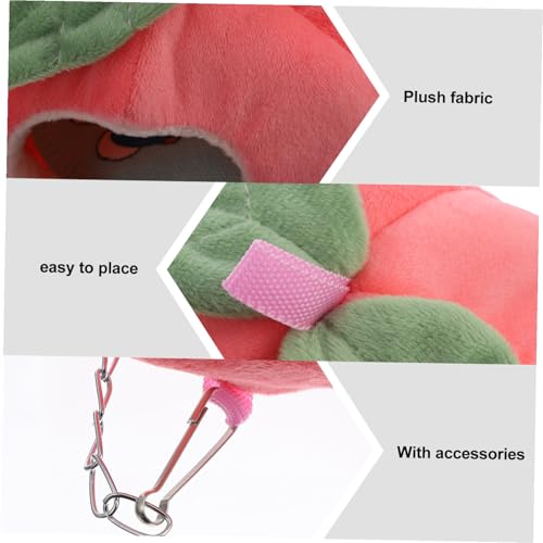 TOYZFRIENDY Winterwarmes Baumwoll hamsterbett mit Fruchtigem Design Hängendes Schlafnest für Kleintiere Gemütliches Nest für Hamster und Kaninchen als Käfigzubehör und Kuschelhöhle TOYZFRIENDY Winterwarmes Baumwoll hamsterbett mit Fruchtigem Design Hängendes Schlafnest für Kleintiere Gemütliches Nest für Hamster und Kaninchen als Käfigzubehör und Kuschelhöhle von TOYZFRIENDY