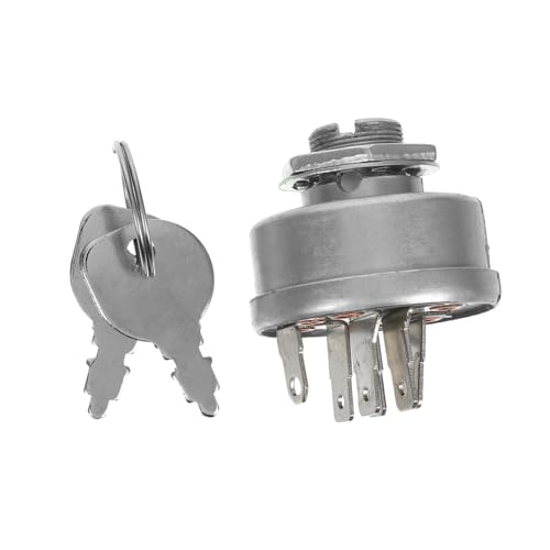 TOYZFRIENDY Zündschalter mit Schlüssel Kompatibel für Rasenmäher Murray Robust Langlebig Sicher für Aufsitzmäher und Traktorstarter TOYZFRIENDY Zündschalter mit Schlüssel Kompatibel für Rasenmäher Murray Robust Langlebig Sicher für Aufsitzmäher und Traktorstarter von TOYZFRIENDY