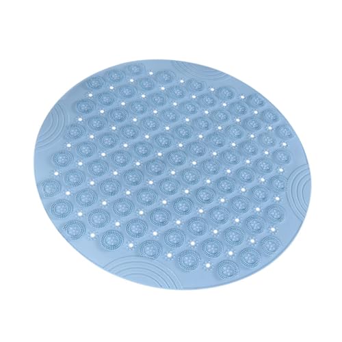 TOYZFRIENDY rutschfeste Massage fußmatte Rund für Bad mit Anti rutsch Design Sanfte Reinigung und Akupressur Fußpflege für Schmerz Geruchslindernde Anwendung Sky blau Platzsparend Wasserfest TOYZFRIENDY rutschfeste Massage fußmatte Rund für Bad mit Anti rutsch Design Sanfte Reinigung und Akupressur Fußpflege für Schmerz Geruchslindernde Anwendung Sky blau Platzsparend Wasserfest von TOYZFRIENDY