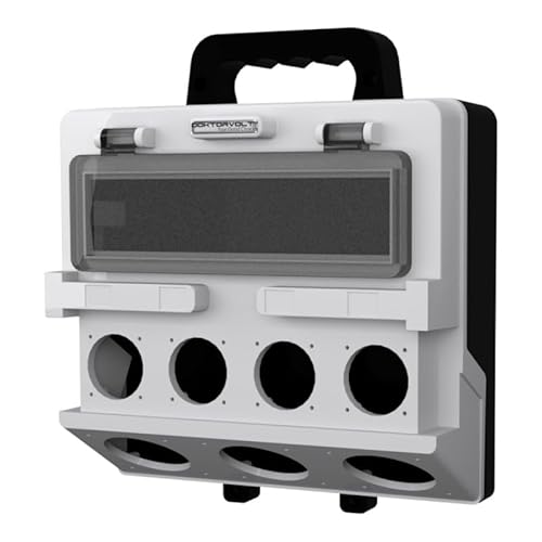 TP ELECTRIC Gehäuse Für Stromverteiler Leer Leergehäuse Baustromverteiler Kunststoff IP44 280x260 TpE 0874 von TP Electric