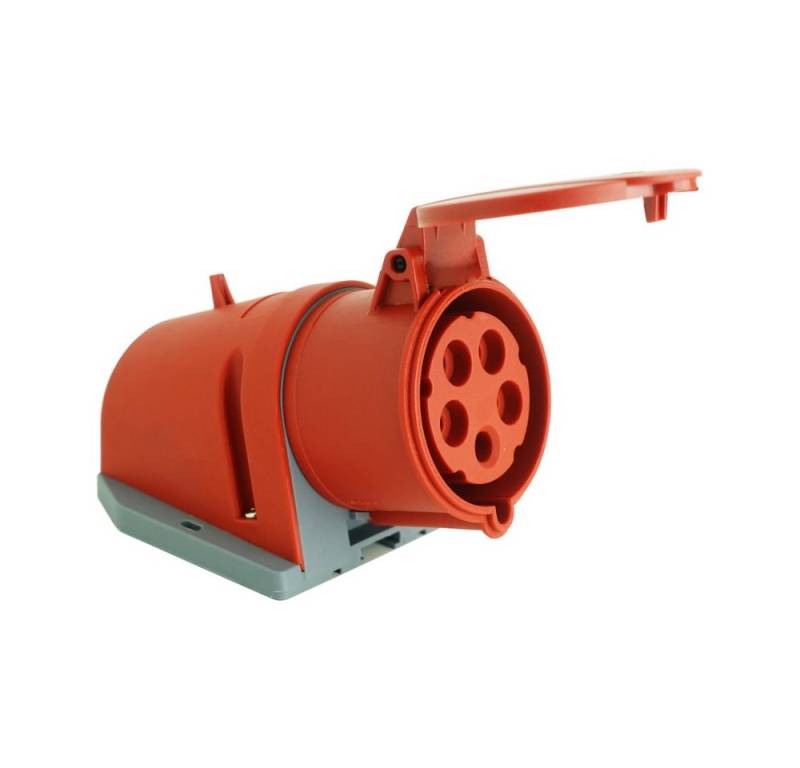 TP Electric Aufputz-Steckdose CEE Wandsteckdose Aufputz 5P 16A IP44 400V, 1-St. von TP Electric