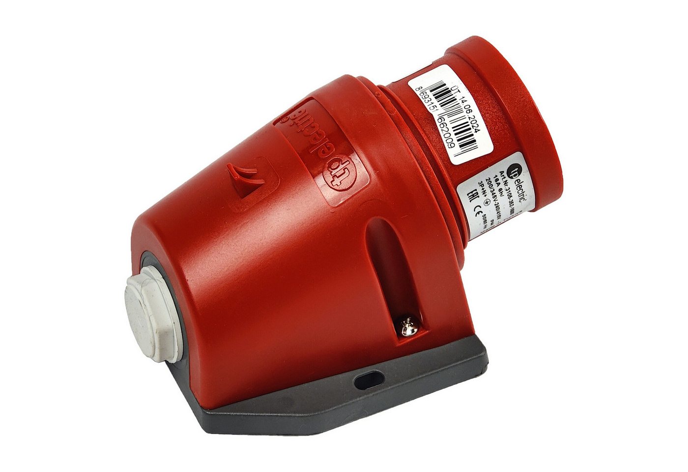TP Electric Aufputz-Steckdose CEE Wandstecker mit Phasenwender Aufputz 5P 16A 400V IP44, 1-St. TP Electric Aufputz-Steckdose CEE Wandstecker mit Phasenwender Aufputz 5P 16A 400V IP44, 1-St. von TP Electric