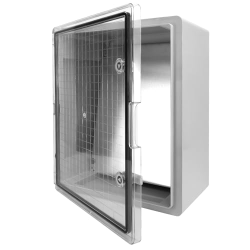TP Electric Leergehäuse Schaltschrank Gehäuse Mit Transparenter Tür Aufputz Verteilerschrank IP65 IK10 400 x 500 x 180 mm TP Electric Leergehäuse Schaltschrank Gehäuse Mit Transparenter Tür Aufputz Verteilerschrank IP65 IK10 400 x 500 x 180 mm von TP Electric