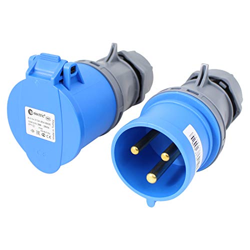 TPelectric CEE Stecker Kupplung Set 32A 3-Polig TPelectric CEE Stecker Kupplung Set 32A 3-Polig von TP Electric