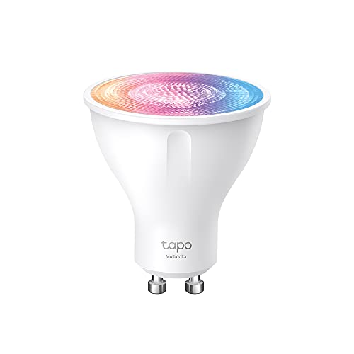Tapo smarte WLAN Glühbirne GU10 L630, Energie sparen, 3.7W Entspricht 50W, Mehrfarbrige dimmbare alexa lampe, smart home zubehör, 16 Mio Farben von Tapo