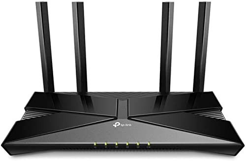 TP-LINK AX1800 Wi-Fi 6 802.11ax Dual-Band 2,4 GHz/5 GHz Eingebauter Ethernet-Anschluss Schwarz Tabletop-Router Dualband 6 Router TP-LINK AX1800 Wi-Fi 6 802.11ax Dual-Band 2,4 GHz/5 GHz Eingebauter Ethernet-Anschluss Schwarz Tabletop-Router Dualband 6 Router von TP-Link