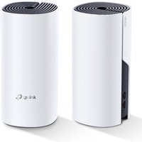 TP-Link - Hybrides WiFi-Mesh-System TP-Link Deco P9 AC1200 + AV1000. Packung mit 2 Einheiten von TP-Link