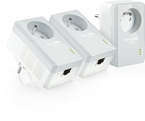 TP-LINK TL-PA4015P 500 Mbit/s Ethernet/LAN weiß 2 Stück – Powerline-Netzwerkadapter (500 Mbit/s, IEEE 802.3, IEEE 802.3u, Fast Ethernet, 10,100 Mbit/s, HomePlug AV, OFDM) von TP-Link
