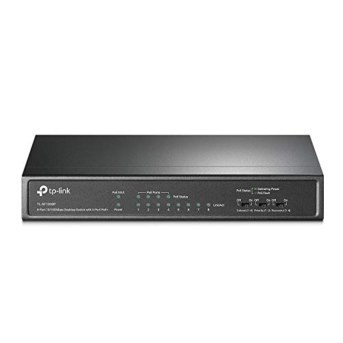 TP-LINK TL-SF1008P 8port PoE Switch 4 PoE Ports TP-LINK TL-SF1008P 8port PoE Switch 4 PoE Ports von TP-Link