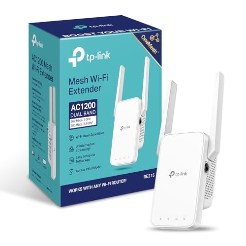 TP-LTinte AC1200 Mesh-WLAN-Range-Extender (Generalüberholt) von TP-Link