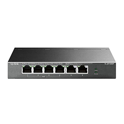TP-LTinte TL-SF1006P Netzwerk-Switch Fast Ethernet [10/100] Strom über Ethernet von TP-Link