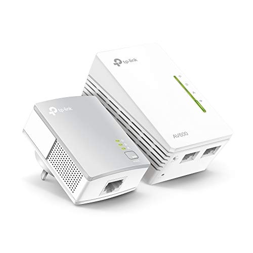 TP-Link AV600 Powerline Wi-Fi KIT Qualcomm 30 TL-WPA4221 KIT V3 AV600 Schwarz von TP-Link