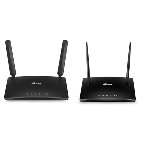 TP-Link Archer MR200 Cat4 + AC750 Mbps Dualband 4G LTE WLAN Router & TL-MR6400 LTE Router, 4G Router unterstützt SIM Karten, 4G Cat4 bis zu 150 Mbit/s TP-Link Archer MR200 Cat4 + AC750 Mbps Dualband 4G LTE WLAN Router & TL-MR6400 LTE Router, 4G Router unterstützt SIM Karten, 4G Cat4 bis zu 150 Mbit/s von TP-Link
