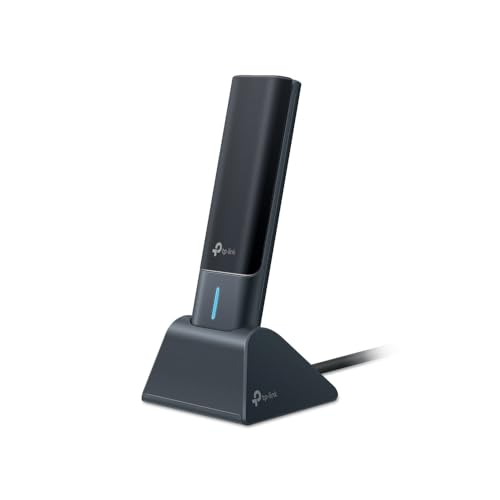 TP-Link Archer TXE70UH 𝗪𝗶𝗙𝗶 𝟲𝗘 WLAN Stick für PC, USB WLAN Adapter AXE5400 Dualband, MU-MIMO, WPA3, USB 3.0, nur Kompatibel mit Windows 10/11 TP-Link Archer TXE70UH 𝗪𝗶𝗙𝗶 𝟲𝗘 WLAN Stick für PC, USB WLAN Adapter AXE5400 Dualband, MU-MIMO, WPA3, USB 3.0, nur Kompatibel mit Windows 10/11 von TP-Link