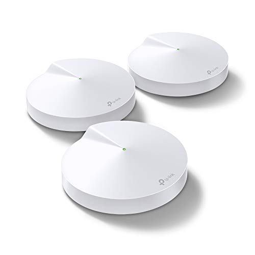 TP-LINK DECO M5 Wi-Fi-Range-Extender GigE Bluetooth 4.2 802.11a/b/g/n/ac Dualband Packung mit 3 von TP-Link