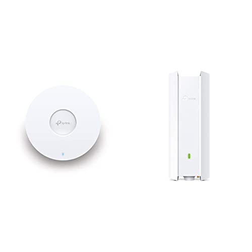 TP-Link EAP650 AX3000 Gigabit Dualband WiFi 6 WLAN Access Point weiß & EAP610-Outdoor AX1800 Gigabit Dualband WiFi 6 WLAN Access Point weiß von TP-Link