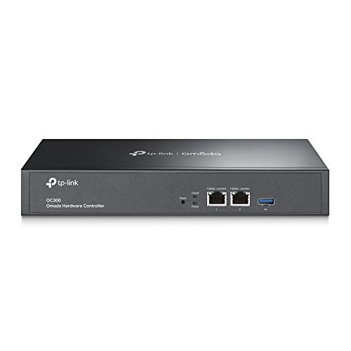 TP-link OC300 Omada Hardware Controller (Managemnt bis zu 500 Omada Access Points, Switchs, lokale und Cloud-Verwaltung, Omada-App, USB 3.0 Back-Up Anschluss)schwarz von TP-Link