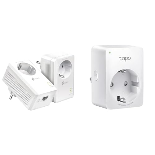 TP-Link Powerline Adapter Set TL-PA7017P KIT & Tapo Smart WLAN Steckdose Tapo P110 mit Energieverbrauchskontrolle TP-Link Powerline Adapter Set TL-PA7017P KIT & Tapo Smart WLAN Steckdose Tapo P110 mit Energieverbrauchskontrolle von TP-Link