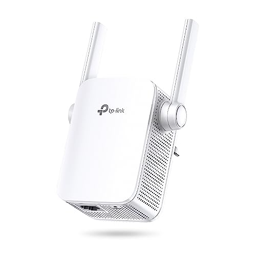 TP-Link RE205 WLAN Verstärker Repeater AC750 (433MBit/s 5GHz + 300MBit/s 2,4GHz, WLAN Verstärker, App Steuerung, Signalstärkeanzeige, kompatibel zu Allen WLAN Router, AP Modus) von TP-Link