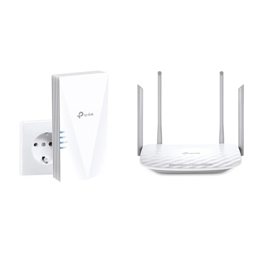 TP-Link RE500X WiFi 6 WLAN Verstärker Repeater AX1500(Dualband 1200MBit/s 5GHz & Archer C50 AC1200 Dualband WLAN Wireless WiFi Router TP-Link RE500X WiFi 6 WLAN Verstärker Repeater AX1500(Dualband 1200MBit/s 5GHz & Archer C50 AC1200 Dualband WLAN Wireless WiFi Router von TP-Link