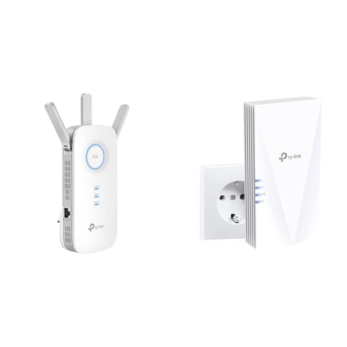 TP-Link RE550 WLAN Verstärker Repeater AC1900 (Dual AC + N & RE500X WiFi 6 WLAN Verstärker Repeater AX1500(Dualband 1200MBit/s 5GHz + 300MBit/s 2 TP-Link RE550 WLAN Verstärker Repeater AC1900 (Dual AC + N & RE500X WiFi 6 WLAN Verstärker Repeater AX1500(Dualband 1200MBit/s 5GHz + 300MBit/s 2 von TP-Link