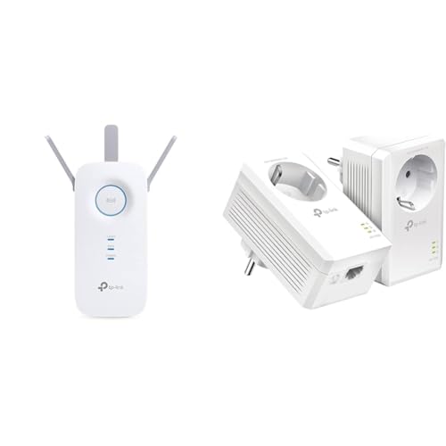 TP-Link RE550 WLAN Verstärker Repeater AC1900 & Powerline Adapter Set TL-PA7017P KIT TP-Link RE550 WLAN Verstärker Repeater AC1900 & Powerline Adapter Set TL-PA7017P KIT von TP-Link