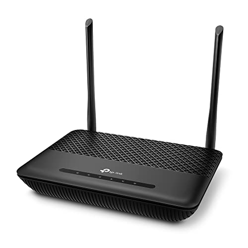 TP-Link TD-W9960v WLAN Telefonie VDSL DSL Modem Router (300 Mbit/s a 2,4GHz, VDSL-Vectoring 100Mbit/s, komp. mit Telekom/1&1/Vodafone/O2, DECT Basis und Mediaserver, nur für Deutschland) schwarz TP-Link TD-W9960v WLAN Telefonie VDSL DSL Modem Router (300 Mbit/s a 2,4GHz, VDSL-Vectoring 100Mbit/s, komp. mit Telekom/1&1/Vodafone/O2, DECT Basis und Mediaserver, nur für Deutschland) schwarz von TP-Link
