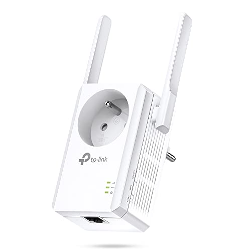 TP-Link TL-WA865RE Netzwerk-Sender und -Empfänger, weiß, 300 Mbit/s, 10/100Base-T (X), IEEE 802.11b, IEEE 802.11 g, IEEE 802.11 N, 802.11b, 802.11g, 802.11 N (Generalüberholt) von TP-Link
